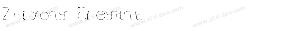Zhiyong Elegant转换器字体转换